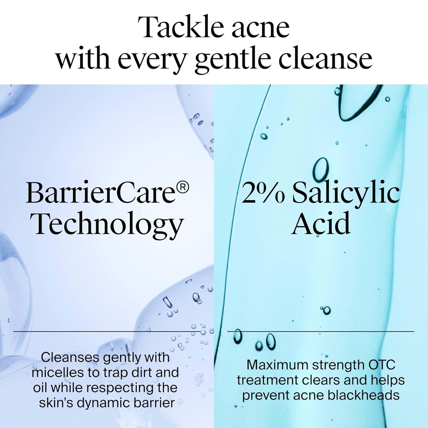 fragrance-free formulation suitable for sensitive skin and daily use