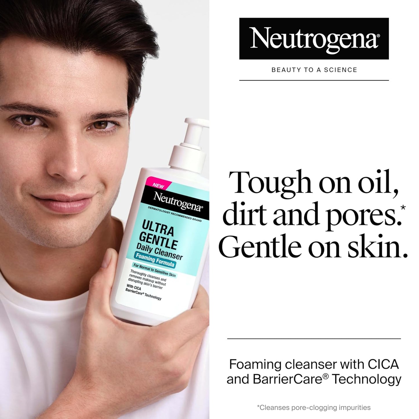 fragrance-free, hypoallergenic, soap-free, and non-comedogenic formulation