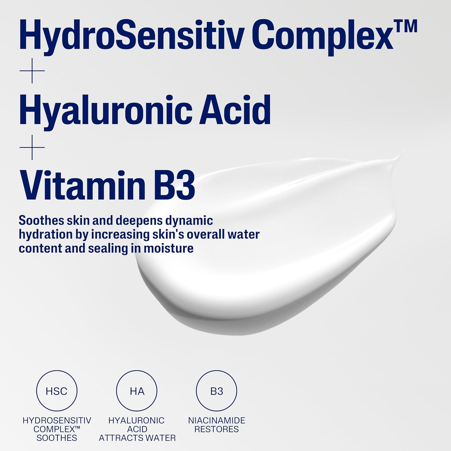 fragrance-free, non-comedogenic formula clinically tested on sensitive skin