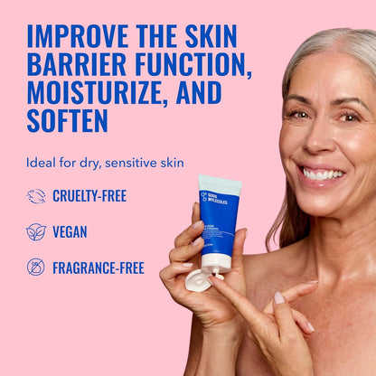 fragrance-free, ph-balanced 6.5 formula suitable for sensitive skin