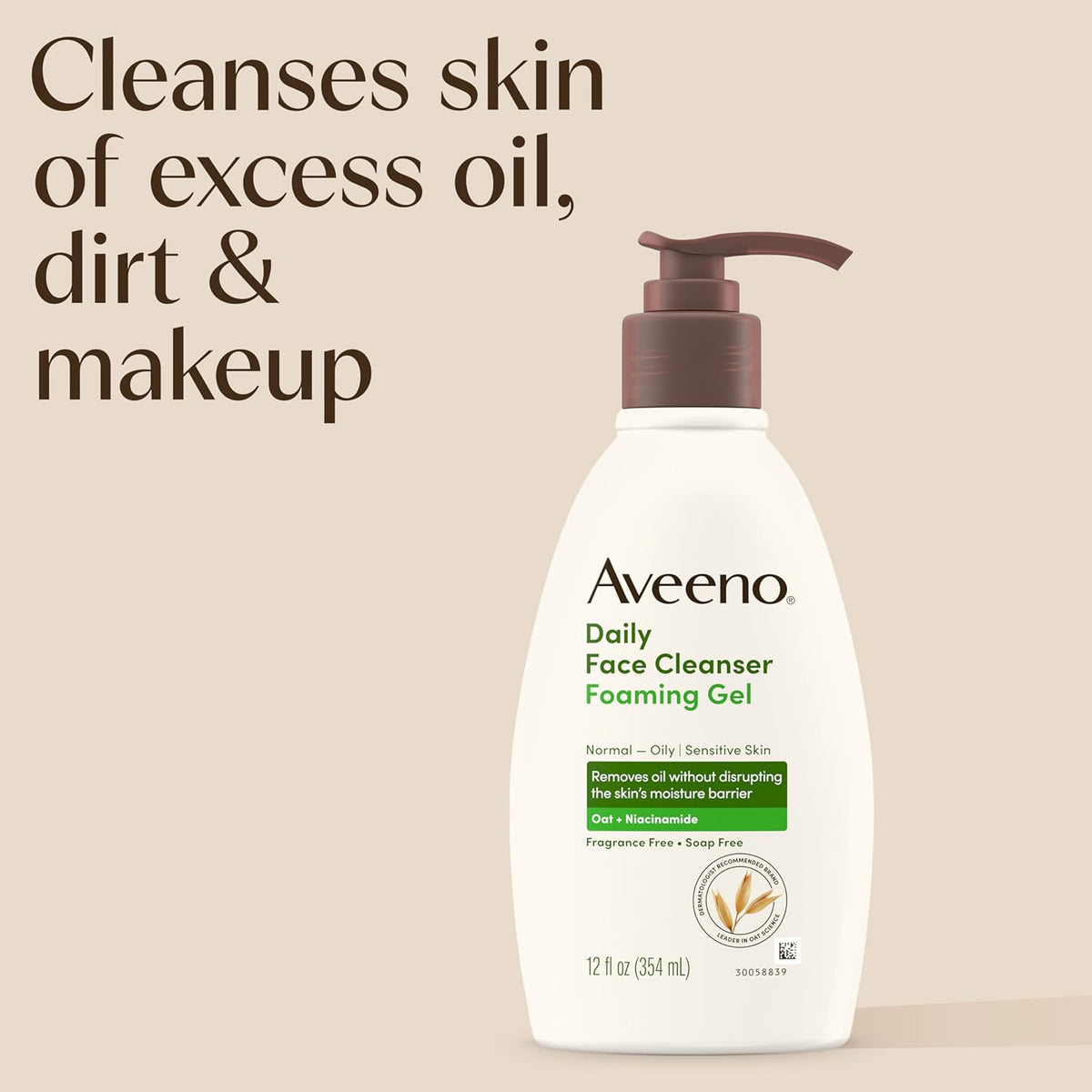 fragrance-free, sulfate-free, paraben-free, dye-free, and soap-free