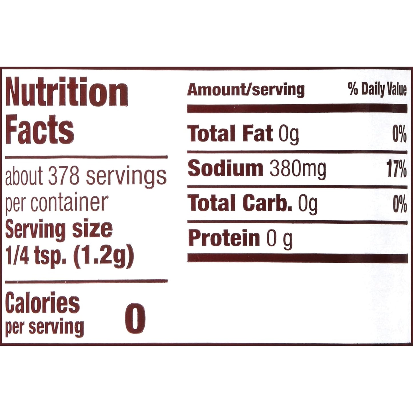 free-flowing agent (tricalcium phosphate) to prevent caking