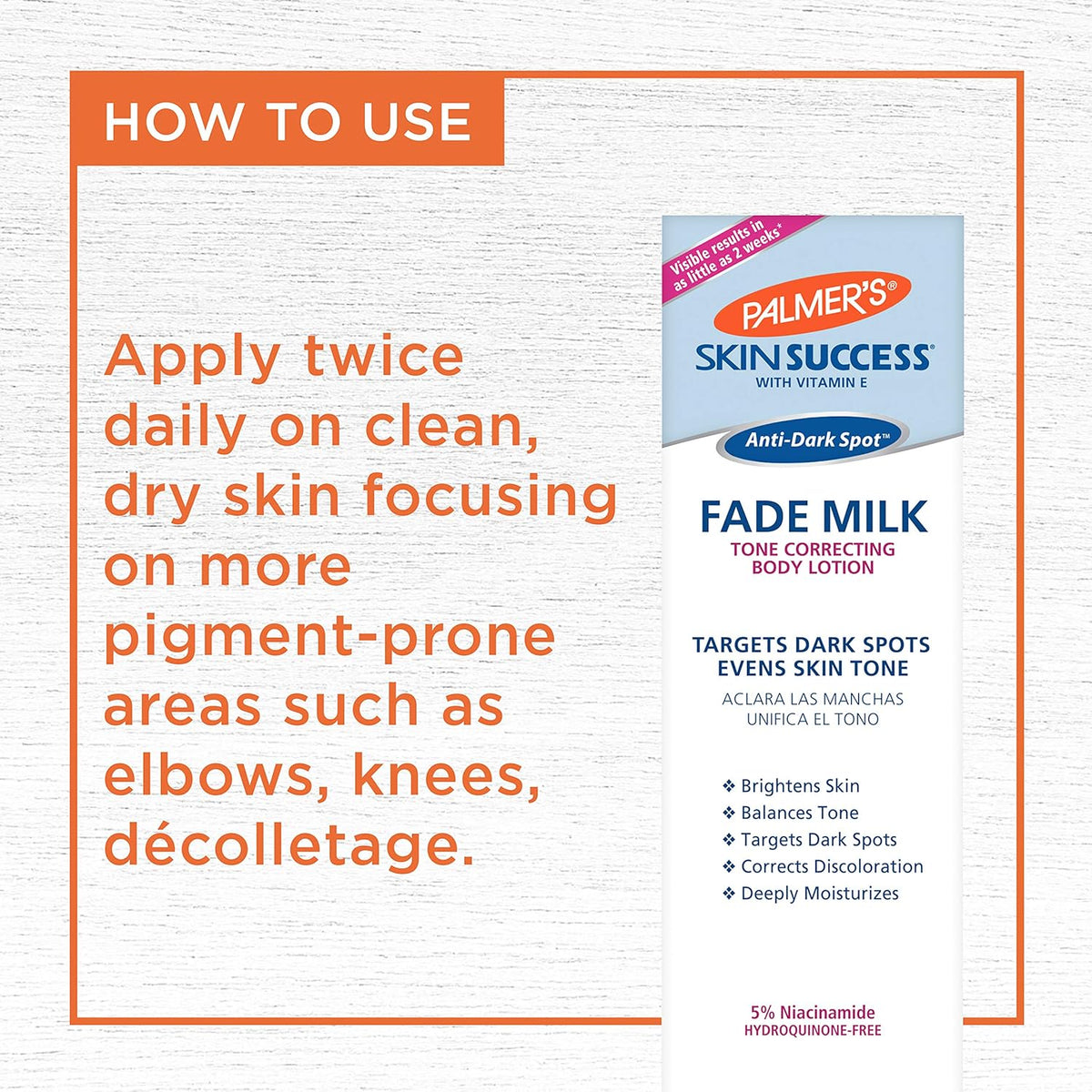 free from hydroquinone, parabens, phthalates, sulfates, mi, and synthetic dyes