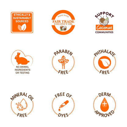 free of parabens, phthalates, and synthetic dyes