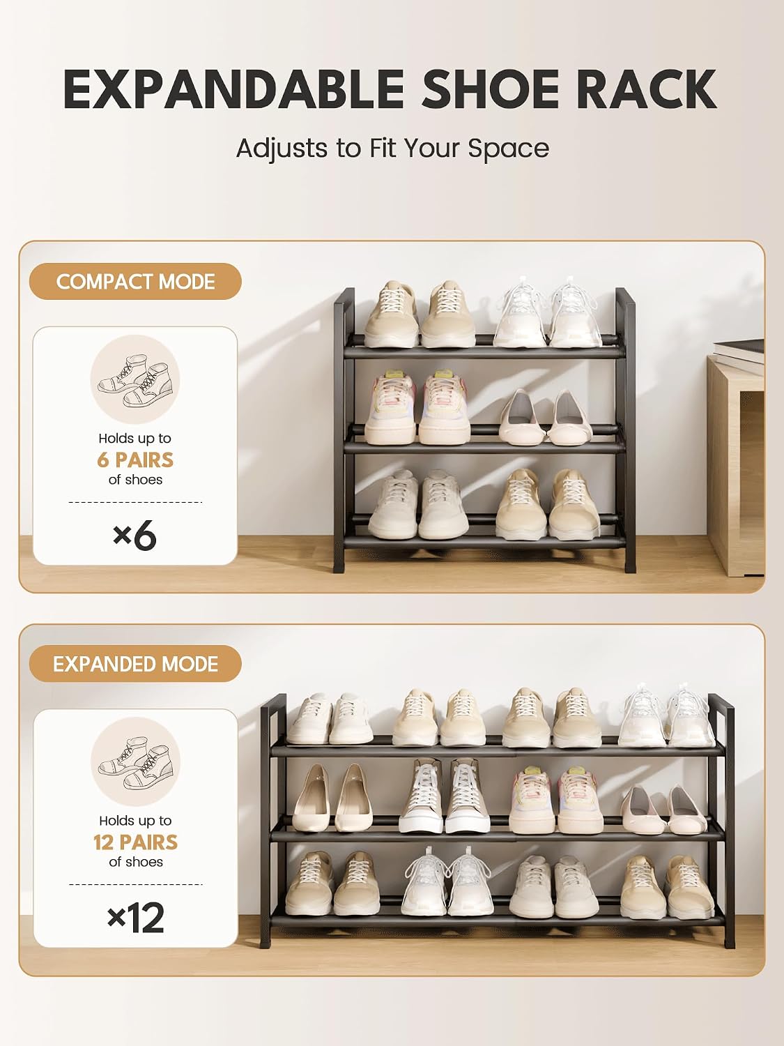 freestanding floor-mount design requiring no wall installation