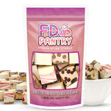 Freeze Dried Strawberry Chocolate Vanilla Ice Cream Bites – Safe Playdate Snack and Sleepover Treat for Boys and Girls
