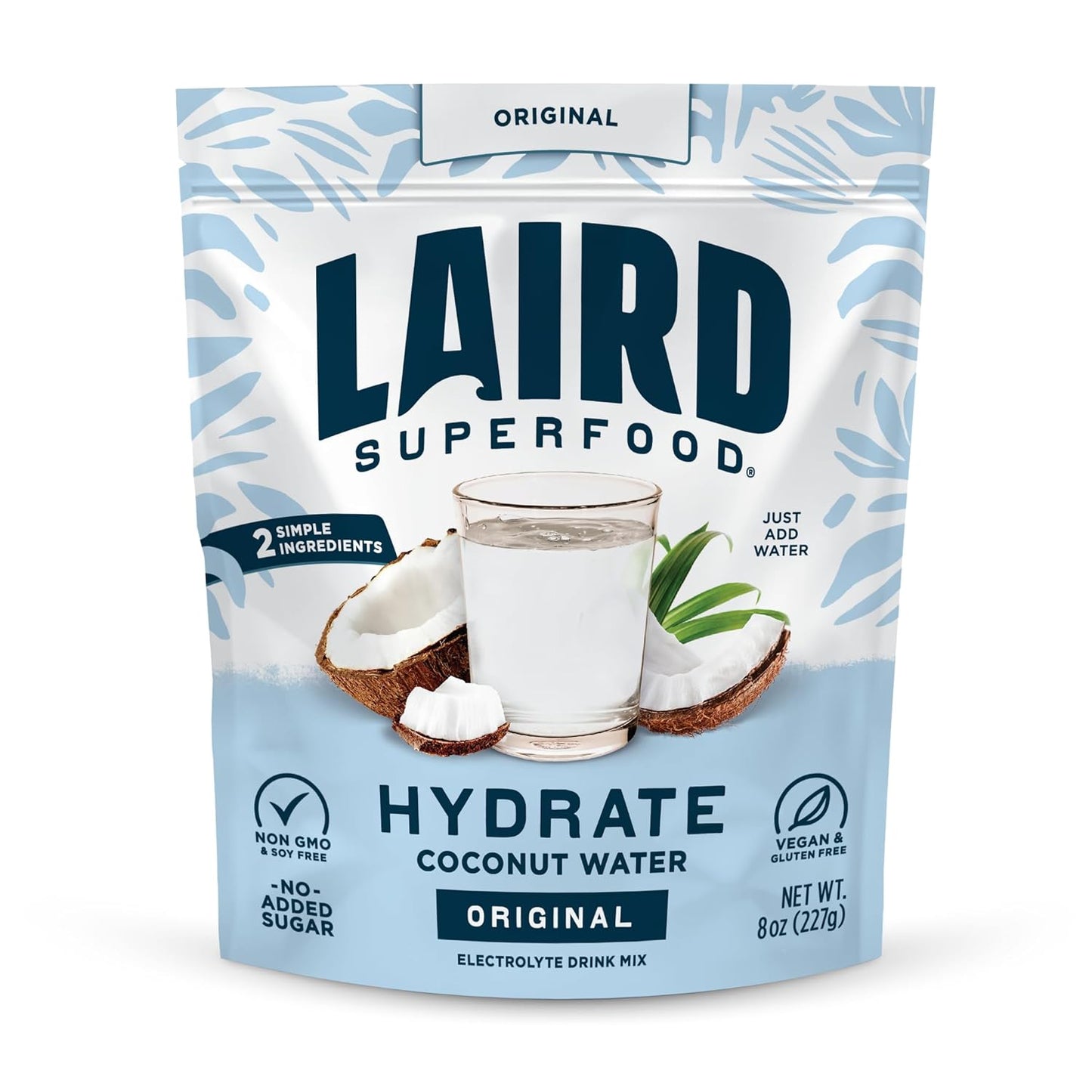 freeze-dried coconut water powder base preserving natural potassium and electrolytes