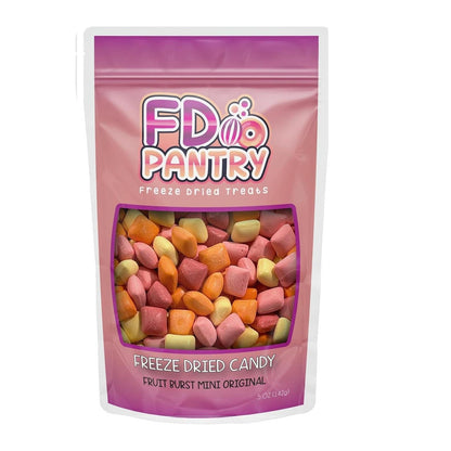 Freeze Dried Fruit Bursts Candy – Concentrated Real-Fruit Crunch for Health-Conscious Movie Nights and Game Day Bowls, 5oz Variety