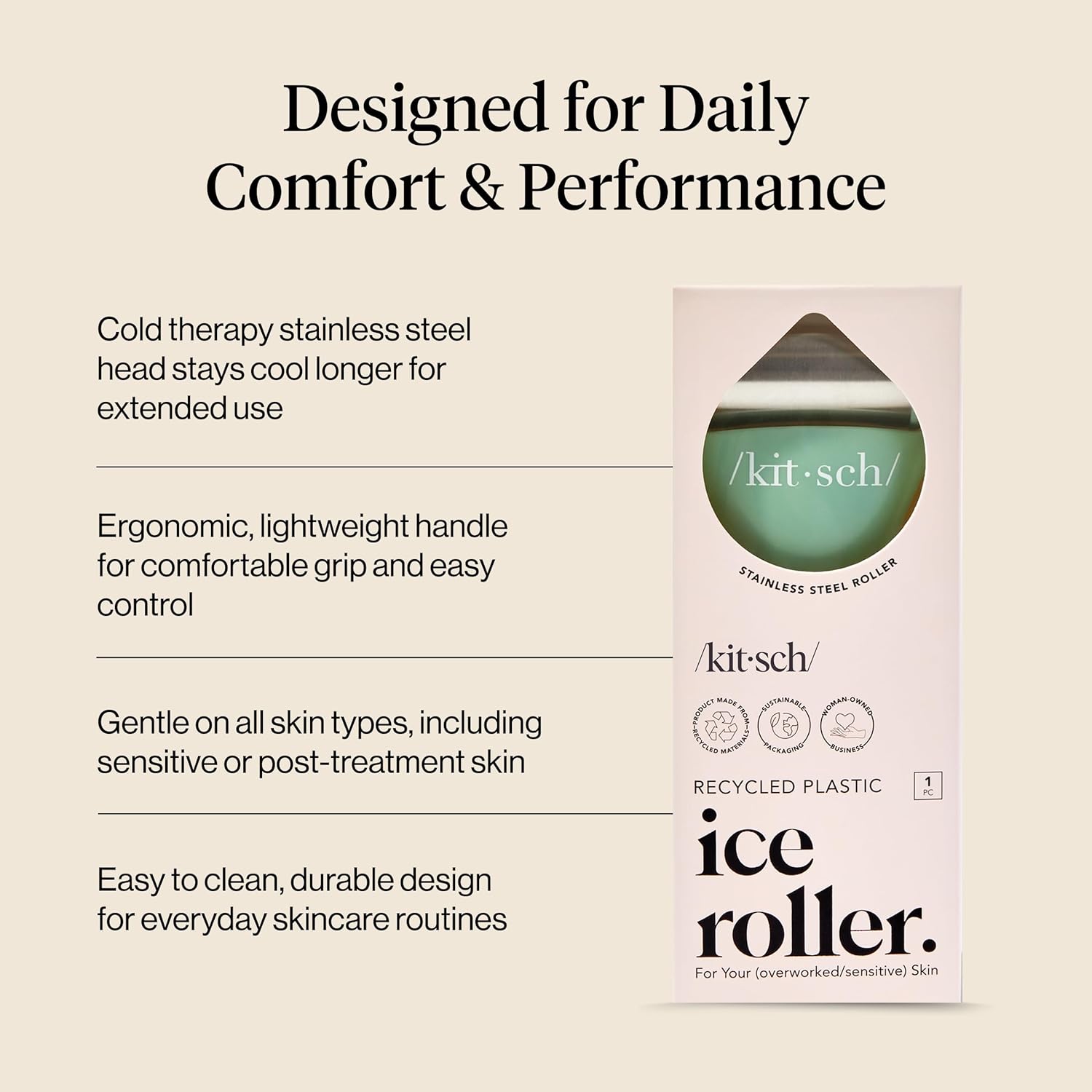 freezer-safe construction for quick chill and reusable cooling cycles