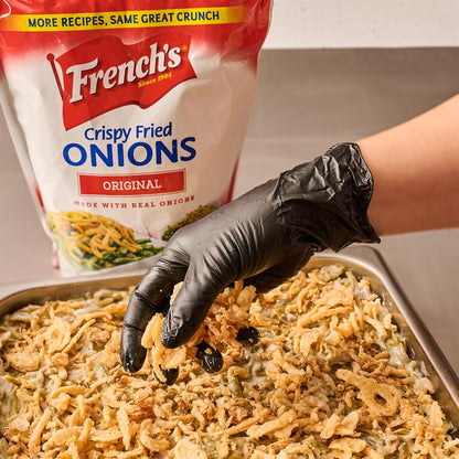 French's Original Crispy Fried Onions 24 oz – Ready-to-Use Topping to Speed Up Weeknight Casseroles