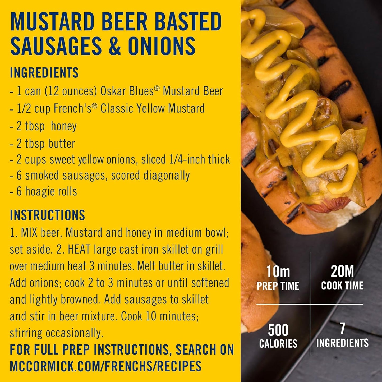 French's Stone-Ground Yellow Mustard – Clean Label Condiment for Intentional Cooking & Everyday Use, 14 oz