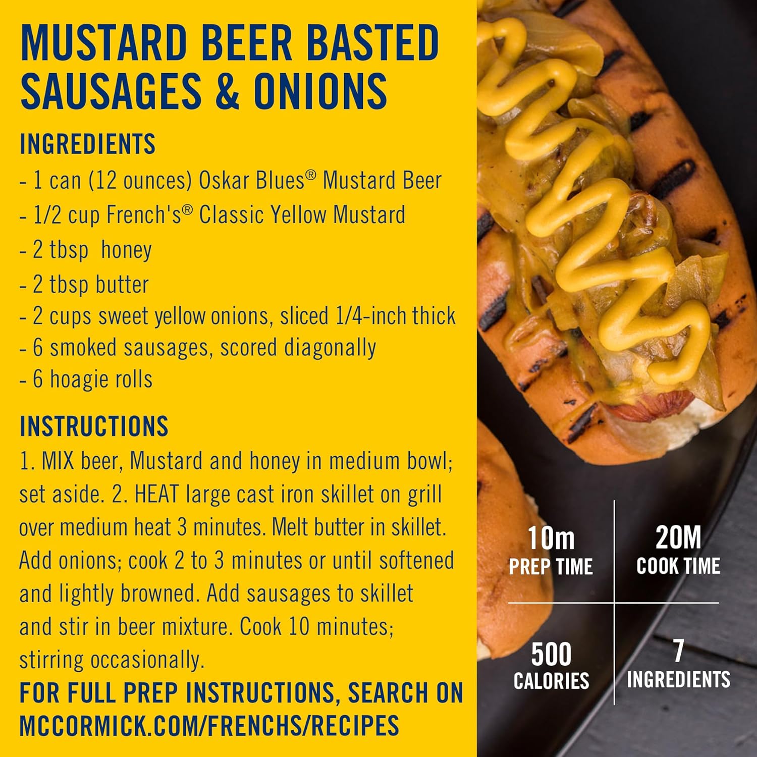 French's Stone-Ground Yellow Mustard – Clean Label Condiment for Intentional Cooking & Everyday Use, 14 oz