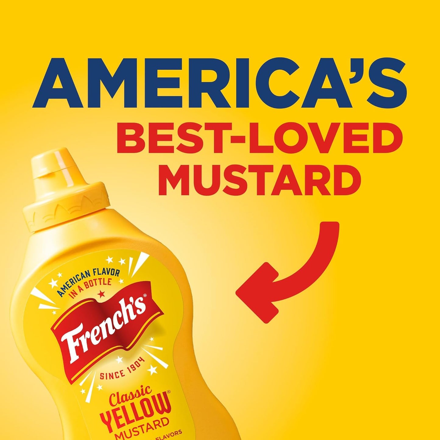 French's Stone-Ground Yellow Mustard – Clean Label Condiment for Intentional Cooking & Everyday Use, 14 oz