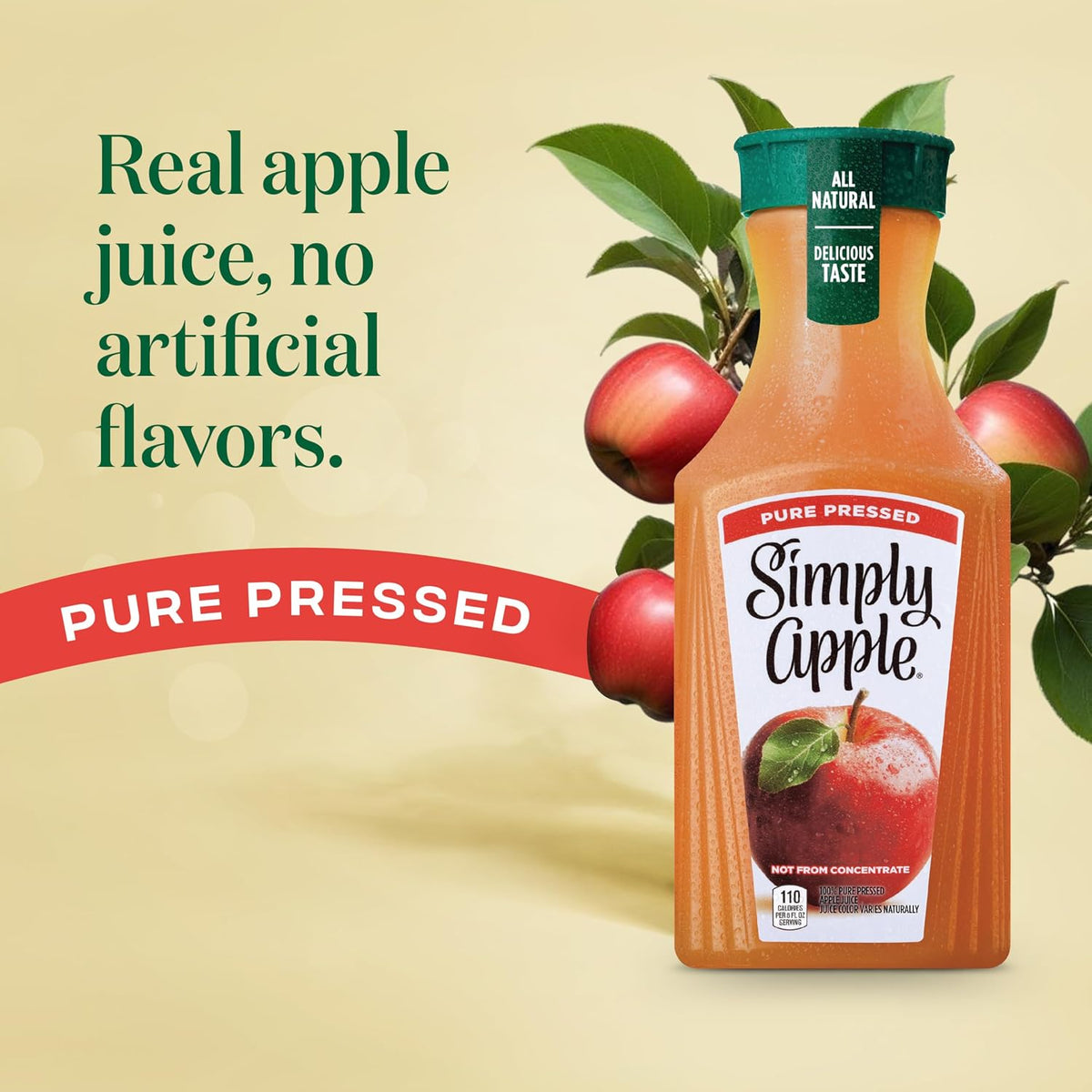 fresh taste guarantee seal printed on every bottle