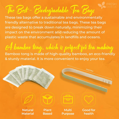 FreshDrinkUS Turmeric Ginger Tea Bags – Clean-Label Pantry Staple for Intentional Kitchens