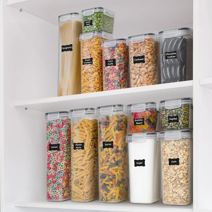 Freshware Kitchen Storage Containers – Practical Birthday Gift for Home Bakers, Airtight Storage Set