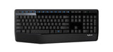 Logitech MK345 Ergonomic Wireless Combo – Palm Rest Keyboard and Optical Mouse for Focused Workdays, Plug-and-Play Productivity