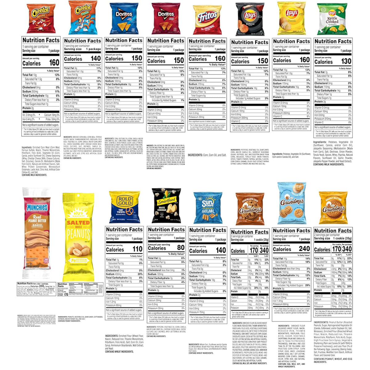 Frito-Lay Ultimate Classic Snacks Package – Conference Room Snack Box for Meetings and Client Visits