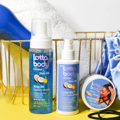 frizz-control technology that tames textured hair