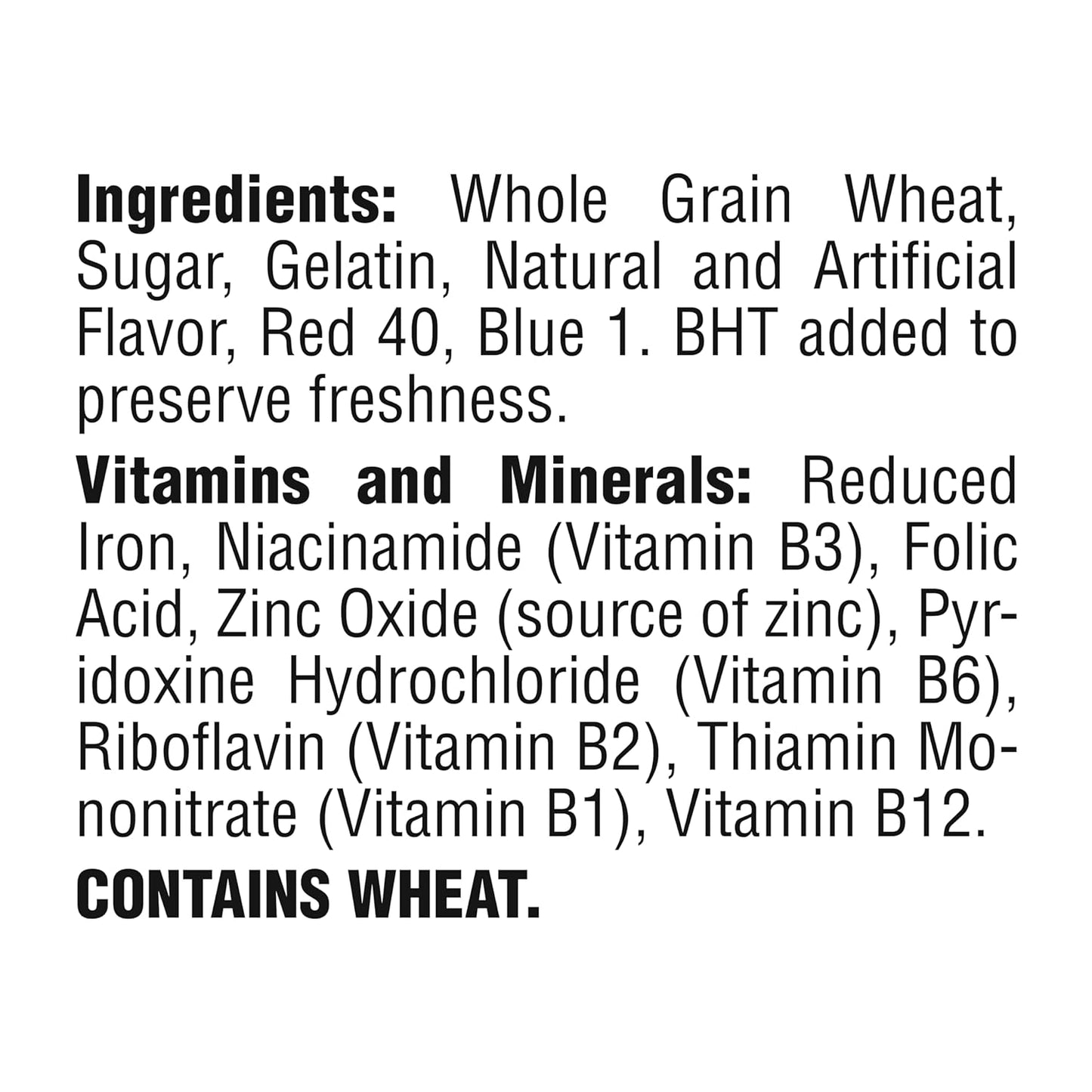 frosted strawberry coating for a sweet fruit flavor