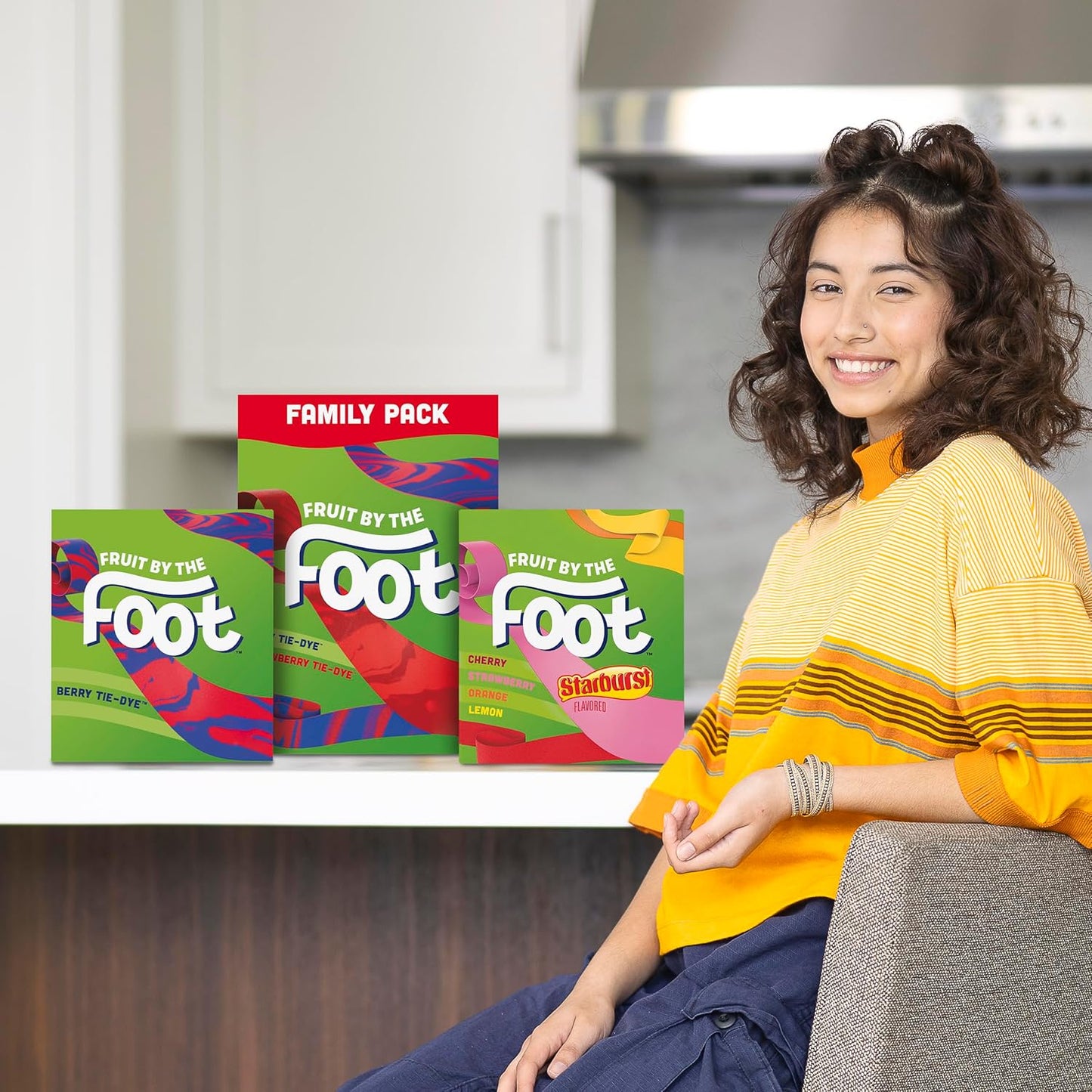 Fruit by the Foot Gluten Free Gummy Snacks – After-School Snack for Kids Ages 5-12, 6 Count Variety Box