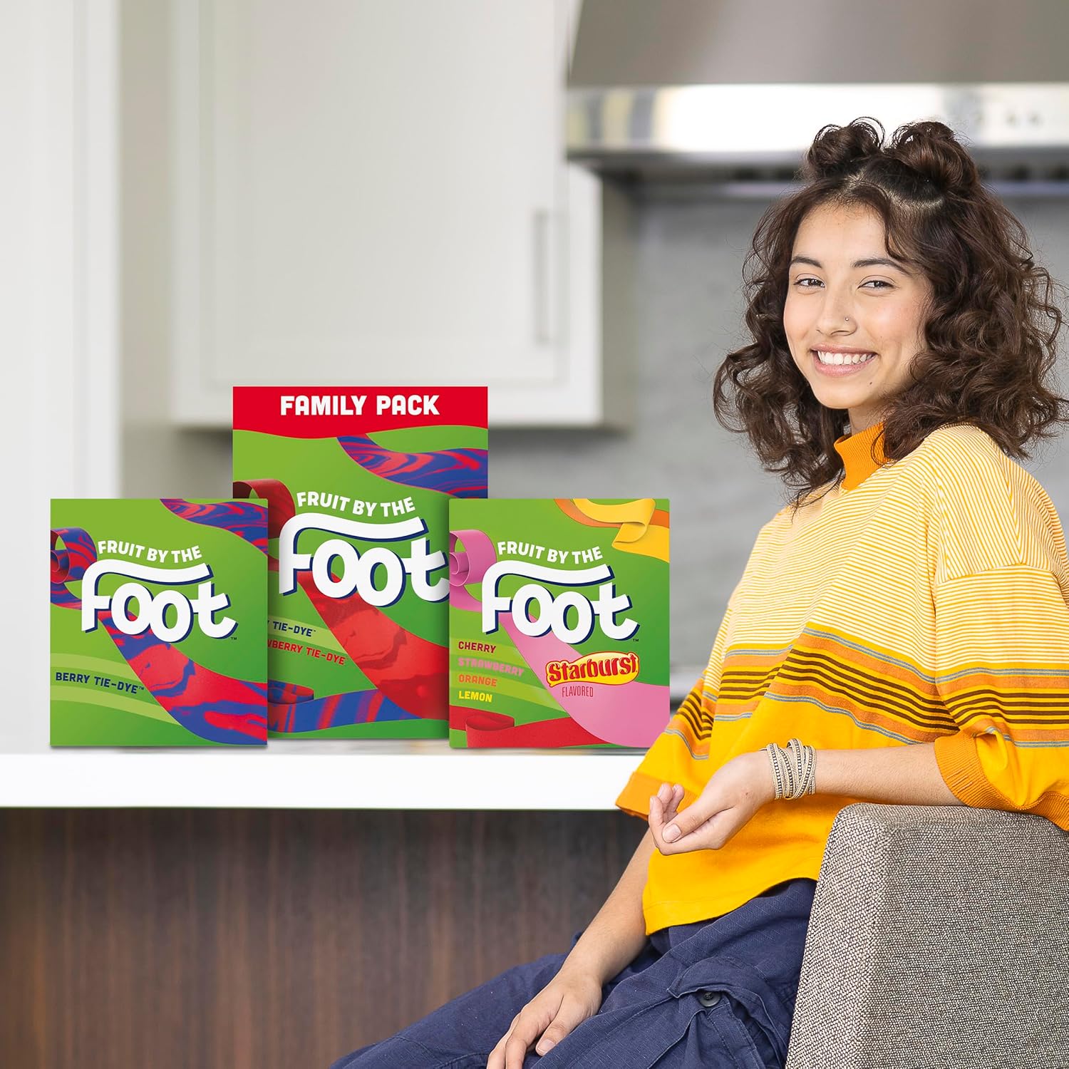 Fruit by the Foot Gluten Free Gummy Snacks – After-School Snack for Kids Ages 5-12, 6 Count Variety Box