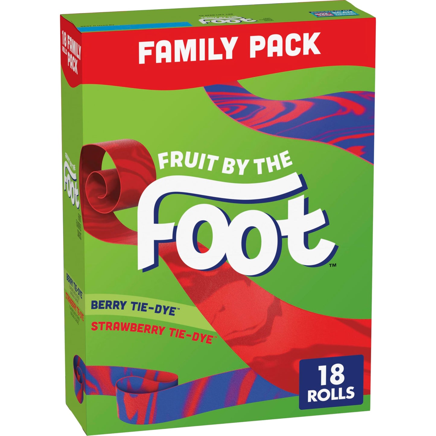 Fruit by the Foot Variety Pack Fruit Flavored Snacks – Class Party and Birthday Goody Bag Stuffer, 6 Count