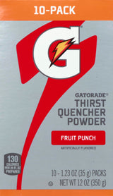 Gatorade Thirst Quencher Powder – Post-Workout Electrolyte Recovery Sticks for Active Wellness Routines, 10 Packets
