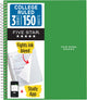 Green - 1 Count (Pack of 6)