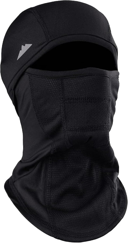 full balaclava design covering head, face, and neck