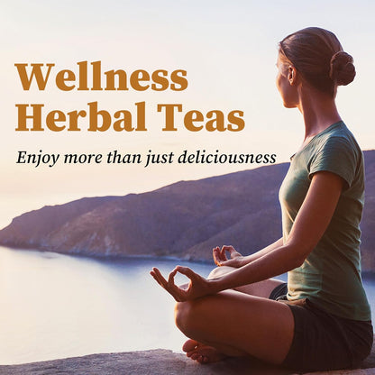 FullChea Lemon Ginger Tea Bags – Clear-Headed Morning Alternative to Coffee for Home Office Focus