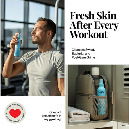 functions as both pre-skincare prep and standalone treatment spray