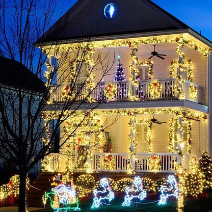 FUNPENY 164FT Fairy Lights – Thoughtful Housewarming & Birthday Gift for Her, Cozy Warm White String Lights with 8 Modes