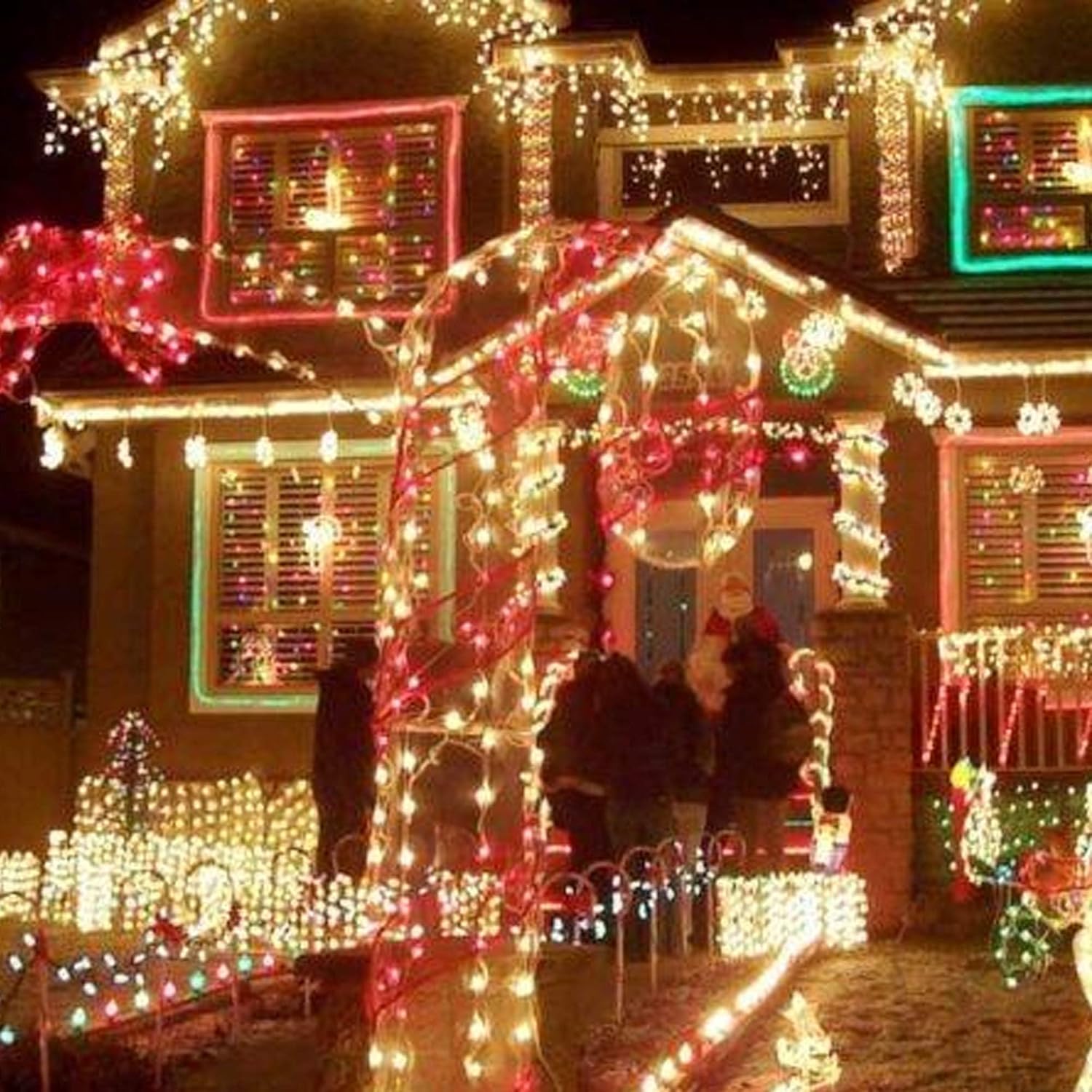 FUNPENY 164FT Fairy Lights – Thoughtful Housewarming & Birthday Gift for Her, Cozy Warm White String Lights with 8 Modes