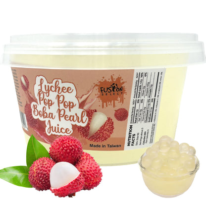 Fusion Select Strawberry Popping Boba Pearls – Creative Birthday Gift for Boba Lovers and Home Drink Makers