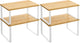 Cloud White + Natural Beige - 11.7"w (Pack of 2)