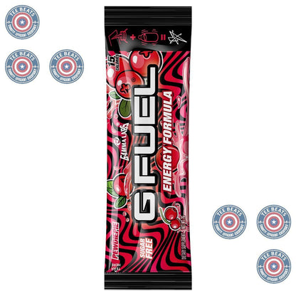 G Fuel PewDiePie Raspberry Lemonade Energy Sticks – Zero Calorie Vitamin Blend for Pre-Workout Gym Sessions