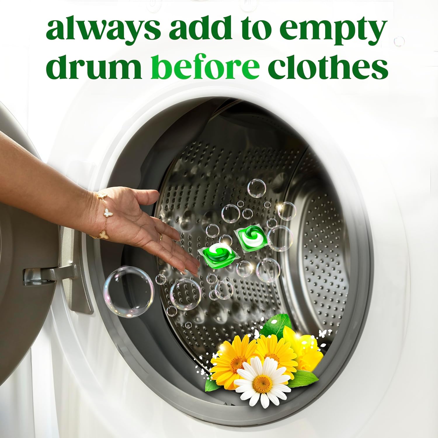 Gain Flings Laundry Detergent Pacs as a Practical Housewarming Gift, 4-in-1, 60 Count