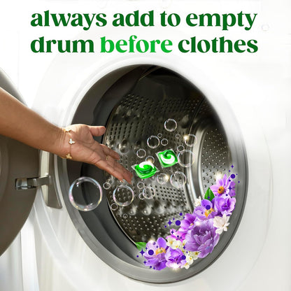 Gain Flings Odor Defense Laundry Detergent Pacs – Mindful Wash Day Pods for Closet & Dresser, Moonlight Breeze Scent