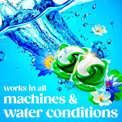 Gain Flings Premium Laundry Pacs – Elevated Fragrance Experience for Boutique-Style Walk-In Closet, Waterfall Delight