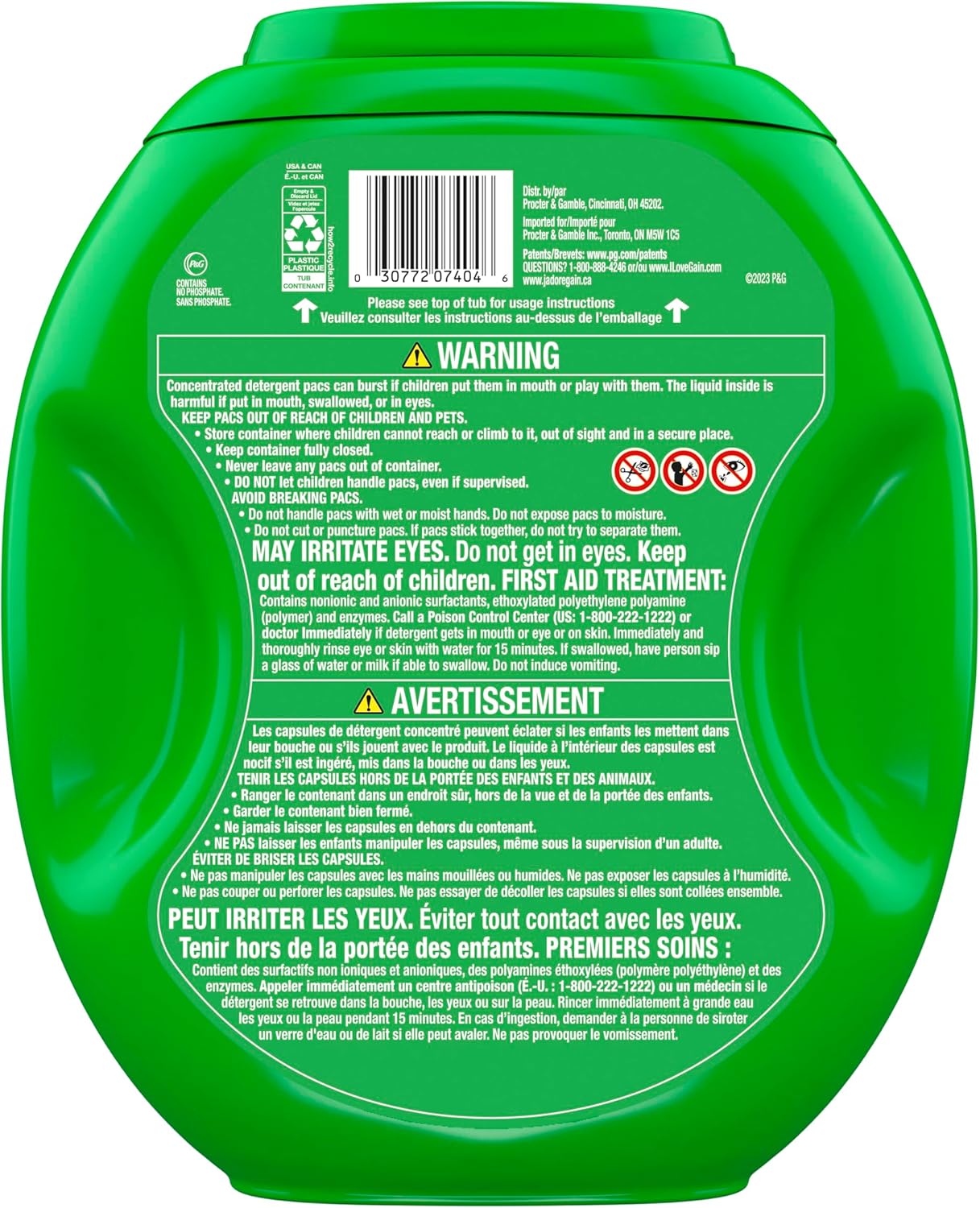 Gain Flings Premium Laundry Pacs – Elevated Fragrance Experience for Boutique-Style Walk-In Closet, Waterfall Delight