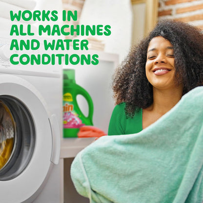 Gain Spring Daydream Laundry Soap, 88 fl oz, Dewy Floral and Apple Tree Fragrance, Mood-Boosting Wash for Meditation Space