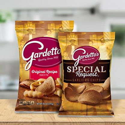 Gardetto's Original Recipe Snack Mix – Grab-and-Go Road Trip Snacks in Single-Serve Bags, 10-Count Multipack