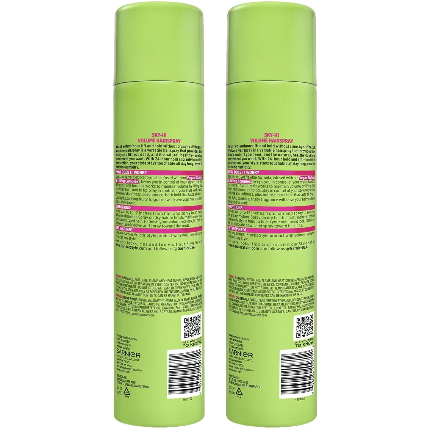 Garnier Fructis Anti-Humidity Hairspray – Luxury Bathroom Vanity Essential & Thoughtful Gift