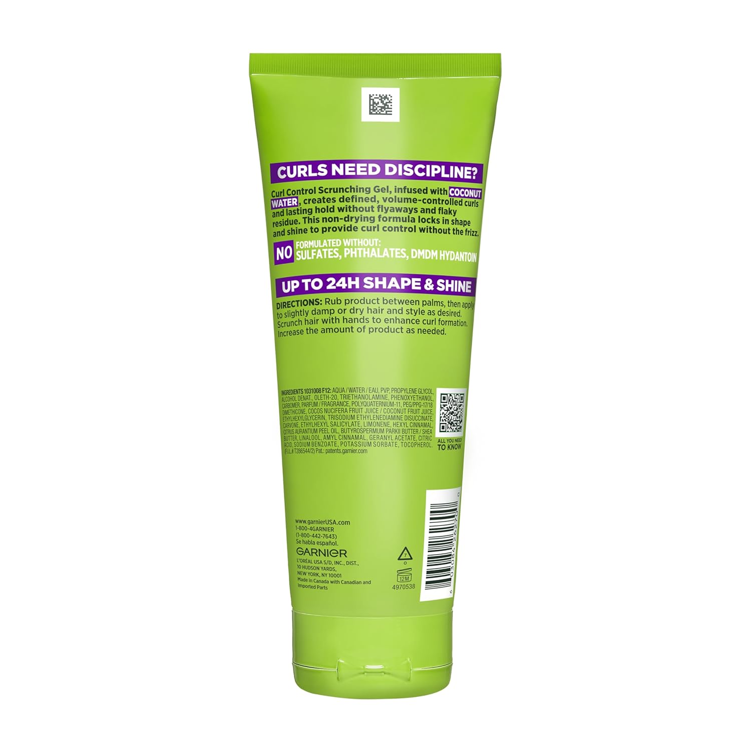 Garnier Fructis Curl Jelly – Quick-Setting Styling Gel for Busy Morning Routines