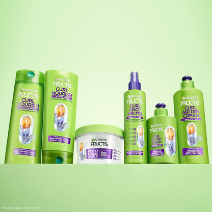 Garnier Fructis Curl Nourish Air Dry Cream XL – Single-Step Frizz Control for an Effortless Curly Hair Routine