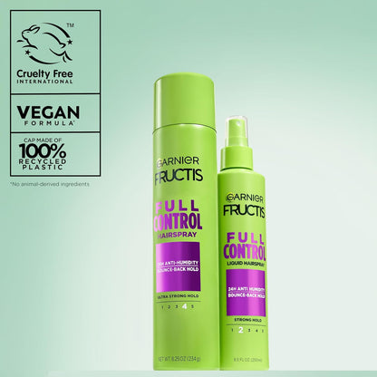 Garnier Fructis Full Control Hairspray – Essentials-Only Hold for Uncluttered Spaces