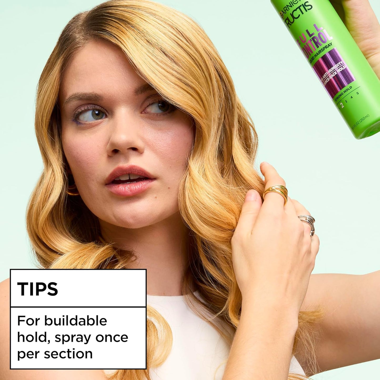 Garnier Fructis Full Control Hairspray – Essentials-Only Hold for Uncluttered Spaces