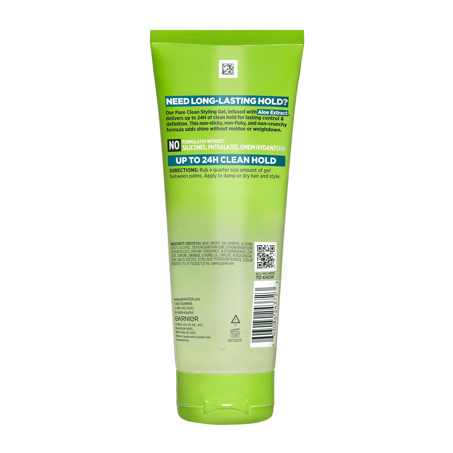 Garnier Fructis Pure Clean Hair Gel – Mindful Clean Beauty Staple for the Bathroom Vanity