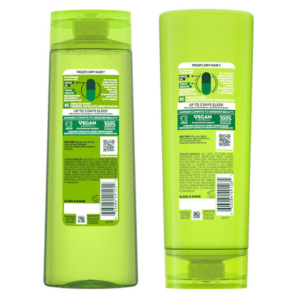Garnier Fructis Sleek & Shine Kit – Housewarming Gift for Her, Travel-Size Frizz Control Bundle